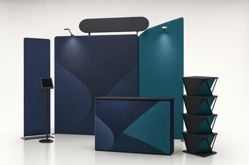 10x10 Custom Trade Show Booth — Style C - trade show booth display
