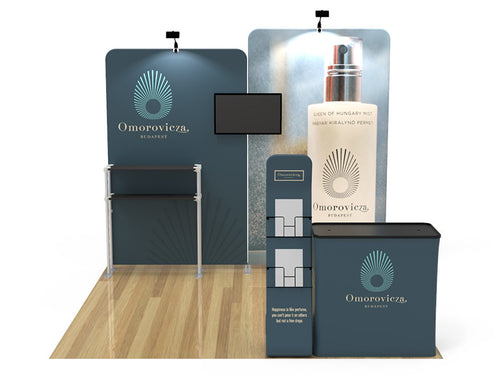 10x10ft Custom Trade Show Booth Design B1