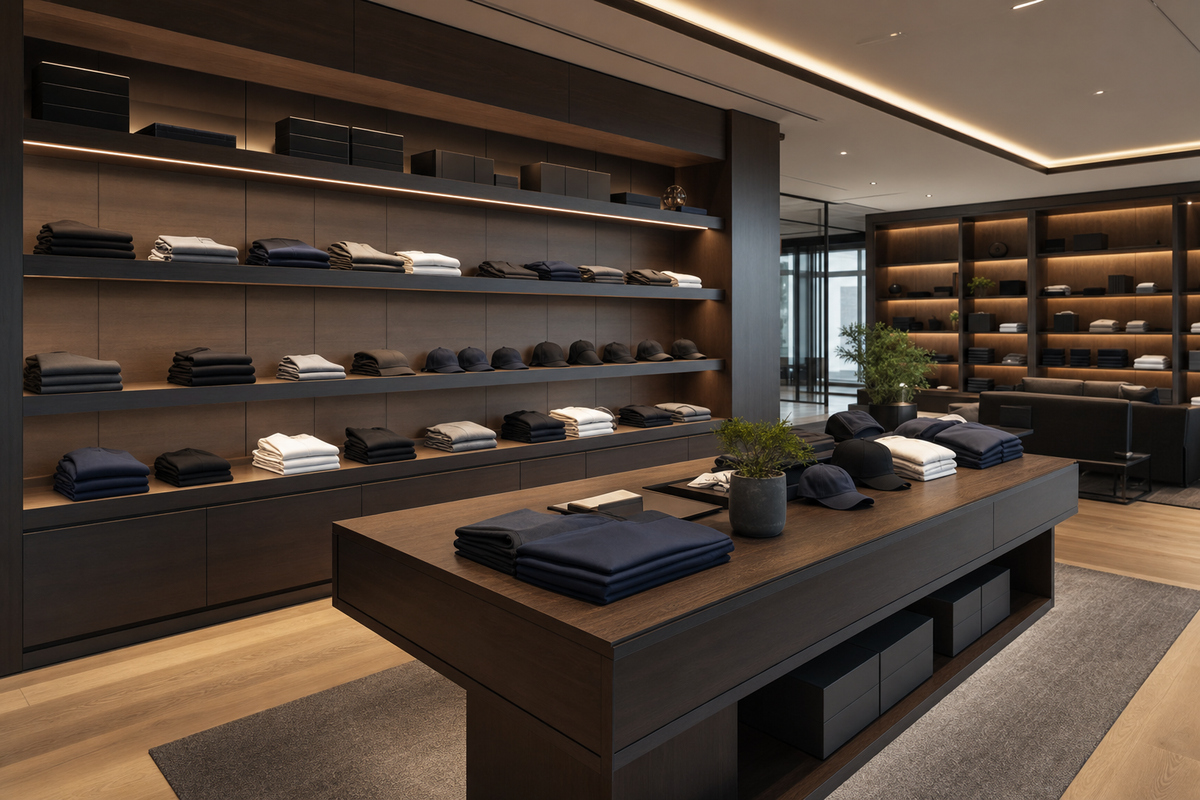Enterprise merchandise showroom