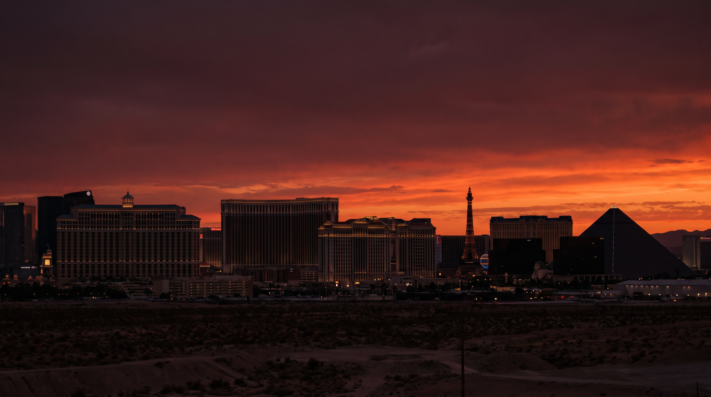 Made in Las Vegas skyline banner