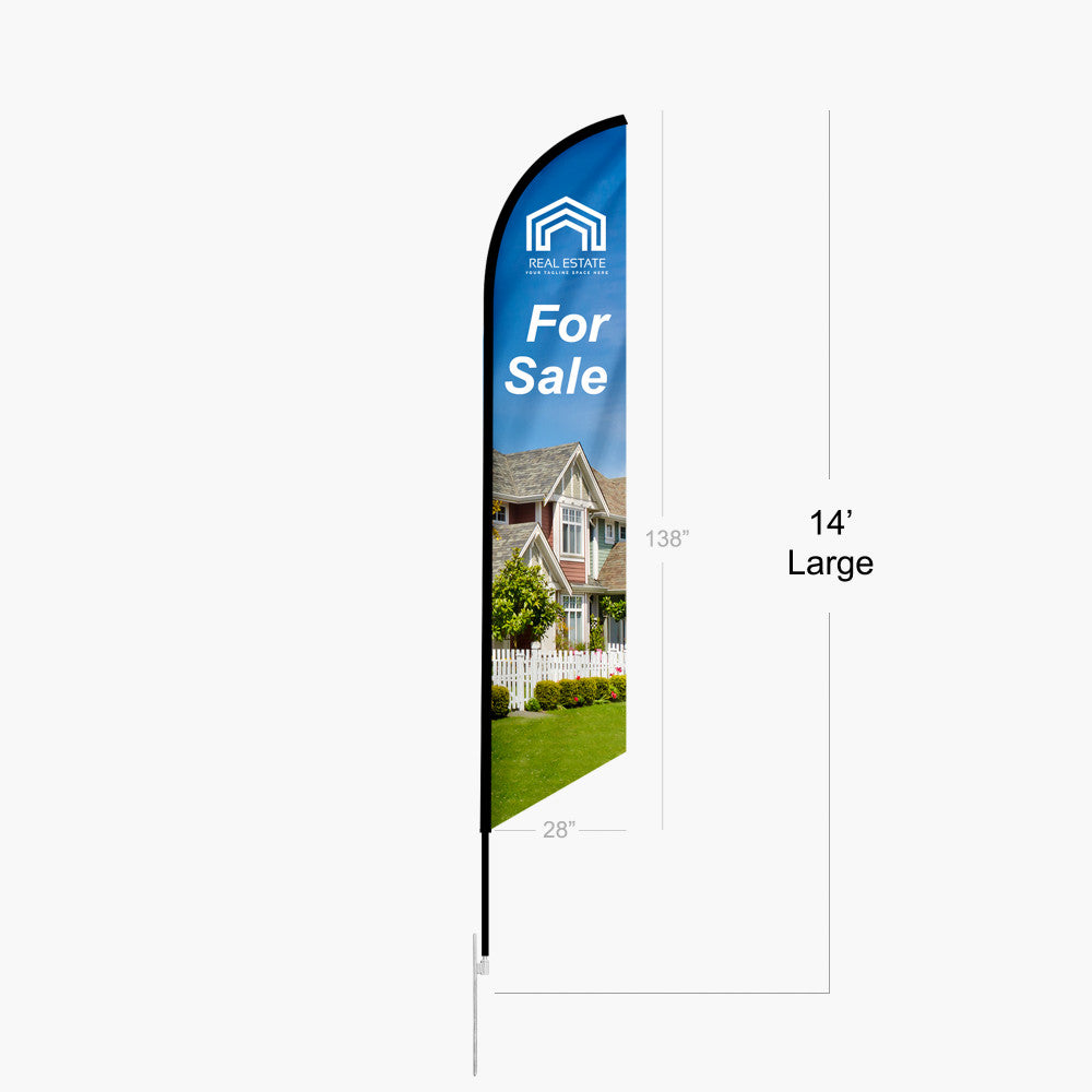 Feather Flag 14ft replacement graphic